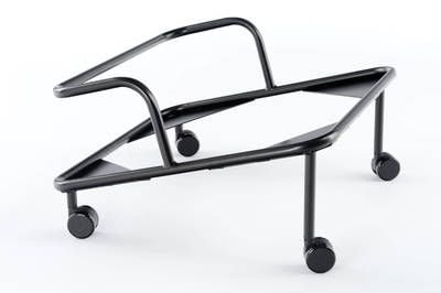 Optional kann ein praktischer Stuhlwagen mitbestellt werden